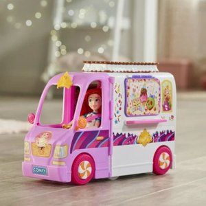 Disney Princess Comfy Squad Sweet Treats Truck, Vehicle Playset 16 piece set
